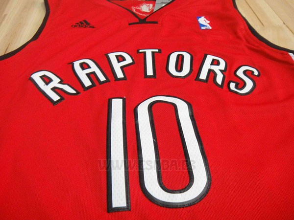 Camiseta Toronto Raptors DeMar DeRozan #10 Rojo